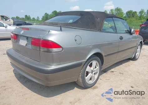 2002 Saab 9-3 Se z USA, uszkodzony, nr VIN YS3DF78K327000639